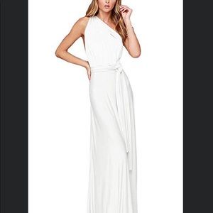 Wedding dress- tie dress